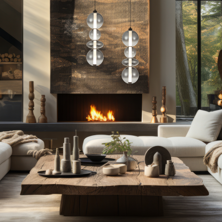 DAPHNE crom36W LED - suspensie moderna alb - ML0347 [3]