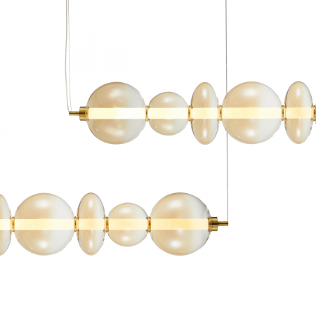 DAPHNE GOLD (AMBRA) 40W LED - suspensie moderna - ML0349 [1]