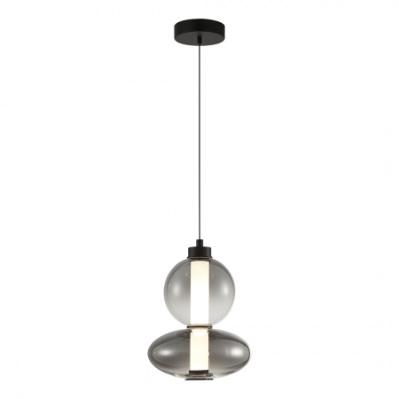 Lustre simple - DAPHNE Chrome 12W LED - suspensie moderna - ML0344