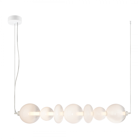Lustre simple - DAPHNE WHITE 40W LED - suspensie moderna - ML0864