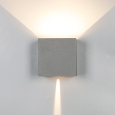  Apliques Exterior - Aplique exterior LED 2*10W 3000K IP65