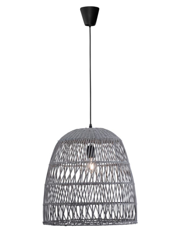 DESTIN suspensie SP1 - 9586671 - Gray Rattan Black Fabric Wire & Base [2]