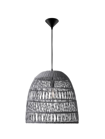 DESTIN suspensie SP1 - 9586671 - Gray Rattan Black Fabric Wire & Base [1]