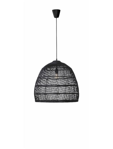 DESTIN suspensie SP1 - 9586691 - Black Rattan Black Fabric Wire & Base [1]