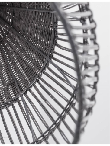 DESTIN suspensie SP1 - 9586702 - Gray Ratan Black Fabric Wire & Base [5]