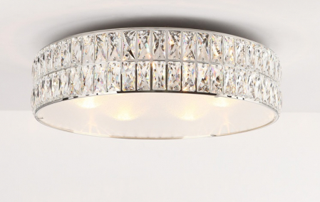 Corpuri pt interior - DIAMANTE C0122 - plafoniere moderne cristal diam 46 cm