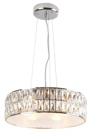 Lustre simple - DIAMANTE P0238 - suspensie moderna cristal
