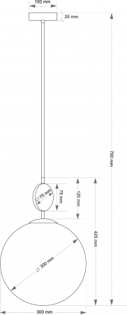 Dimaro DIM-ZW-1(BN)300 - suspensie clasica - Kutek [1]