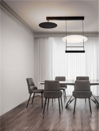 Suspensie moderna LED - Diona 80x40 cm - LED 35 Watt - 3000K
