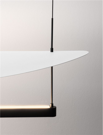 Suspensie moderna LED - Diona 120x30 cm - LED 81 Watt - 2700K [2]