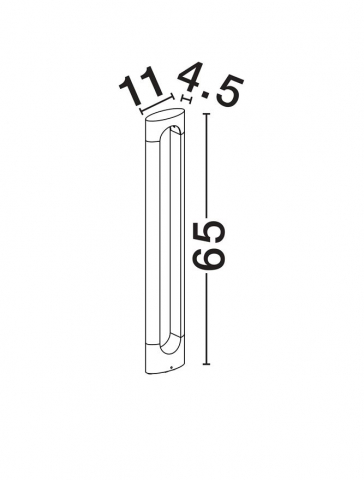 DIRA - Stalp de exterior 65 cm [5]