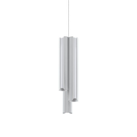 Corpuri pt interior - DORICA SP3 D90 BIANCO - suspensie moderna LED