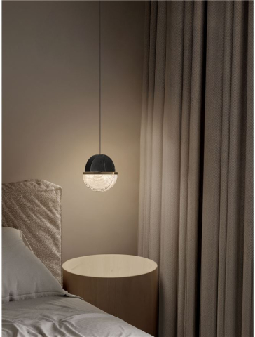 Corpuri pt interior - DORIN SP1 Black Marble, Brass Gold Metal