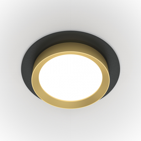 Spoturi incastrate - Spot incastrat Maytoni - Downlight Hoop DL086-GX53-RD-BG