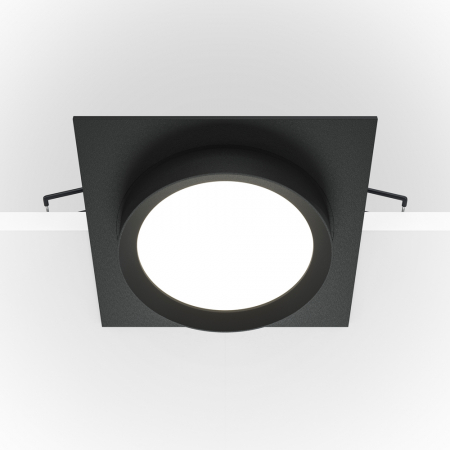 Spoturi incastrate - Spot incastrat Maytoni - Downlight Hoop DL086-GX53-SQ-B