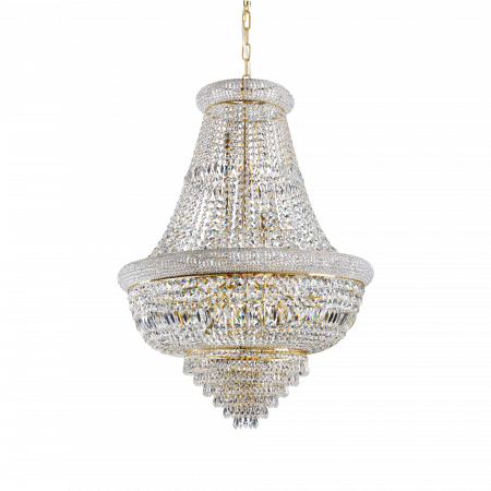Candelabre - SUSPENSIE CLASICA CU CRISTALE DUBAI SP24 - IDEAL-LUX