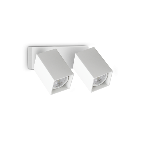 Aplice - DYNAMITE AP2 SQUARE BIANCO - aplica moderna