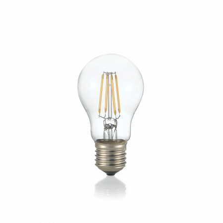 E27 - LAMPADINA CLASSIC E27 8W GOCCIA TRASPARENTE 3000K