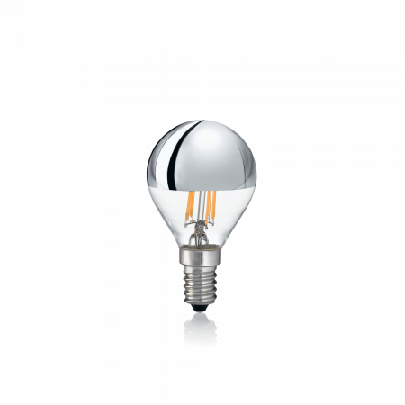 E14 - E14 04W Sfera cromo 3000K
