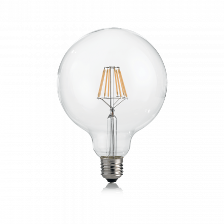 E27 - LAMPADINA CLASSIC E27 8W GLOBO D125 TRASP 4000K