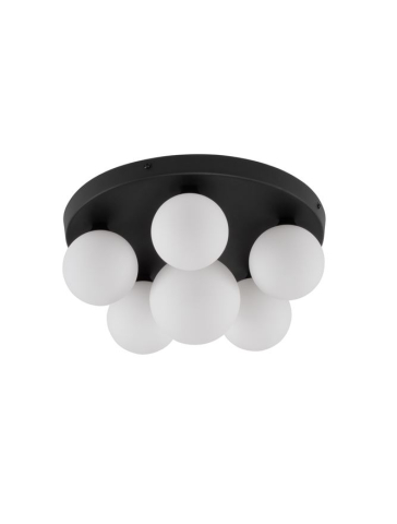 EDEM pafoniera - 9080129 - Sandy Black Aluminium Opal Glass [1]