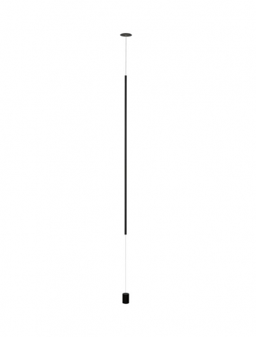 Elettra SP1 120 vertical  - NEGRU - baza incastrata - suspensie moderna LED