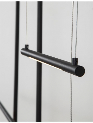 Elettra BAR  - Black 35W - suspensie moderna LED [3]