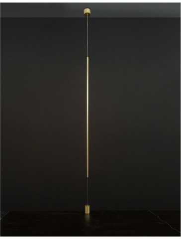 Elettra SP1 120 vertical  - gold - suspensie moderna LED [2]