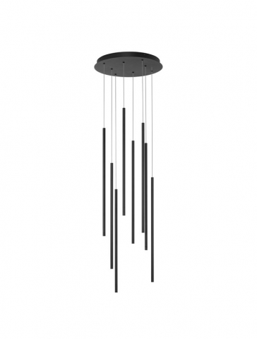 Elettra SP8 40W black - suspensie moderna LED [1]