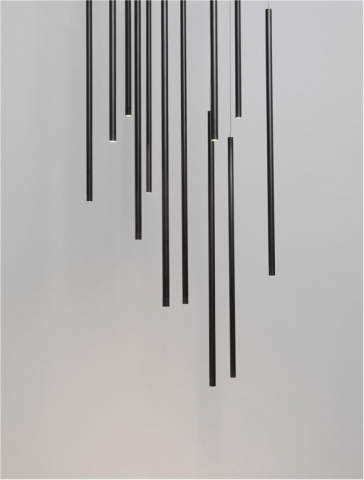 Elettra SP 60W - black - suspensie moderna LED [1]