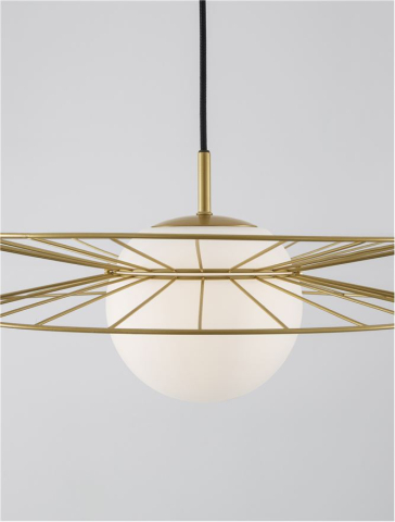 ELLERY suspensie SP1 - 9043303 - Gold Metal & Opal Glass [4]