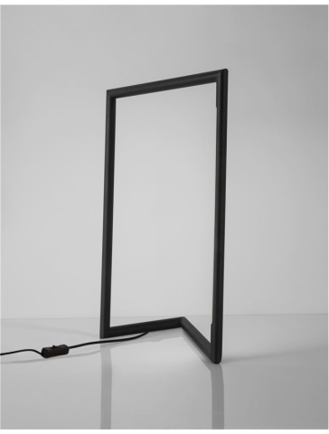 ENSIO veioza - 9077010 - Black Aluminium & Acrylic [2]