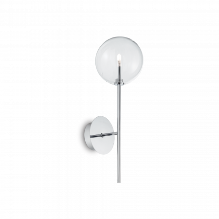Aplice - APLICA CLASICA EQUINOXE AP1 CROMO - IDEAL-LUX