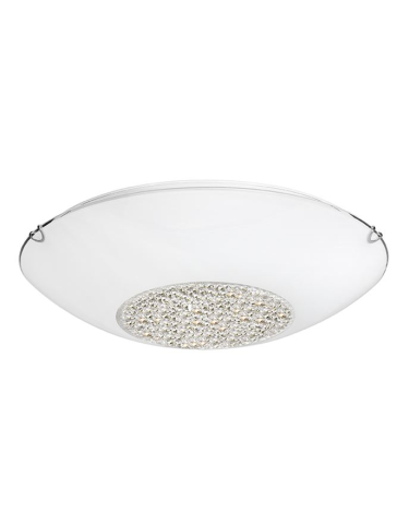 Plafoniere - ERA plafoniera - 6311803 - White Glass & Crystal White Metal