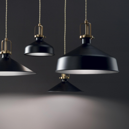 LUSTRA  CLASICA ERIS-1 SP1 NERO - IDEAL-LUX [1]