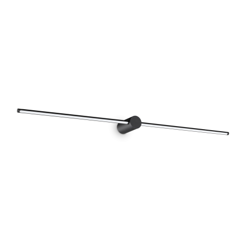 Corpuri pt interior - Essence ap round d115 luce a 45° 3000K negru - aplica moderna LED