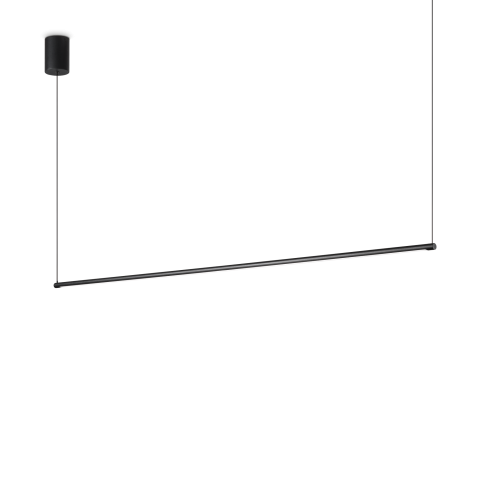 Corpuri pt interior - ESSENCE SP ROUND NERO 2700K - suspensie moderna LED