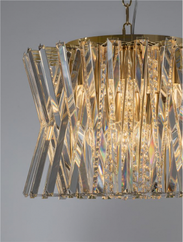 Estrella Suspensie auriu - diam 43 cm [1]