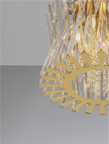 Estrella Suspensie auriu - diam 43 cm [2]