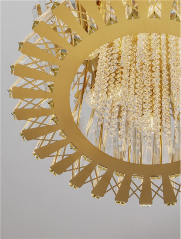 Estrella Suspensie auriu - diam 54 cm [4]