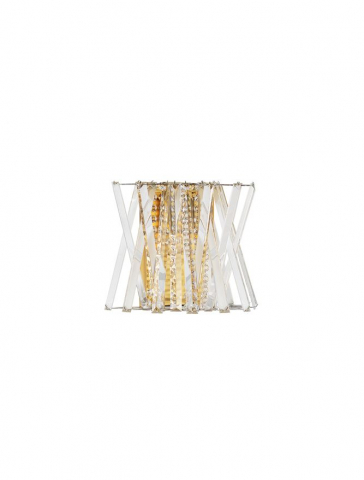 Estrella Aplica auriu - aplica moderna cu cristal