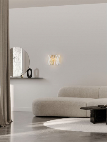 Estrella Aplica auriu - aplica moderna cu cristal [2]