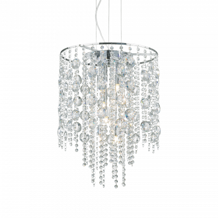 Candelabre - SUSPENSIE CLASICA CU CRISTALE - EVASIONE SP8 - IDEAL-LUX
