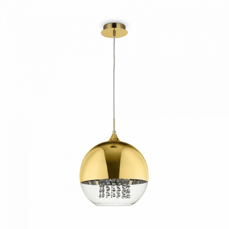 Lustre simple - Suspensie moderna Fermi cu 1 glob diametrul 300 mm - P140-PL-170-1 -Maytoni