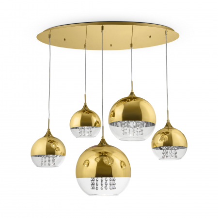 Candelabre - Suspensie moderna Fermi cu 5 globuri - P140-PL-170-5 -Maytoni