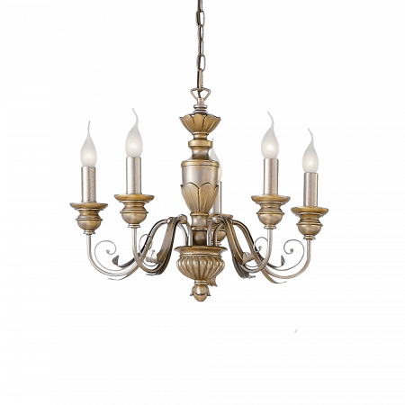 CANDELABRU CLASIC RUSTIC - FIRENZE SP5 - IDEAL-LUX