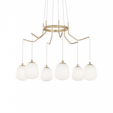 Candelabre - SUSPENSIE MODERNA KAROUSEL SP6 IDEAL-LUX