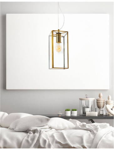 Flavio SP1 - suspensie alama - Nova Luce - suspensie clasica