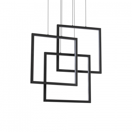 Suspensii - SUSPENSIE MODERNA CU LED FRAME SP SQUARE - IDEAL-LUX