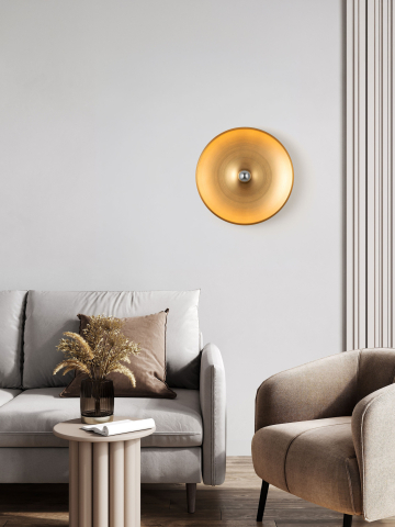 Aplice - FRANCY 1 brass gold - aplica moderna